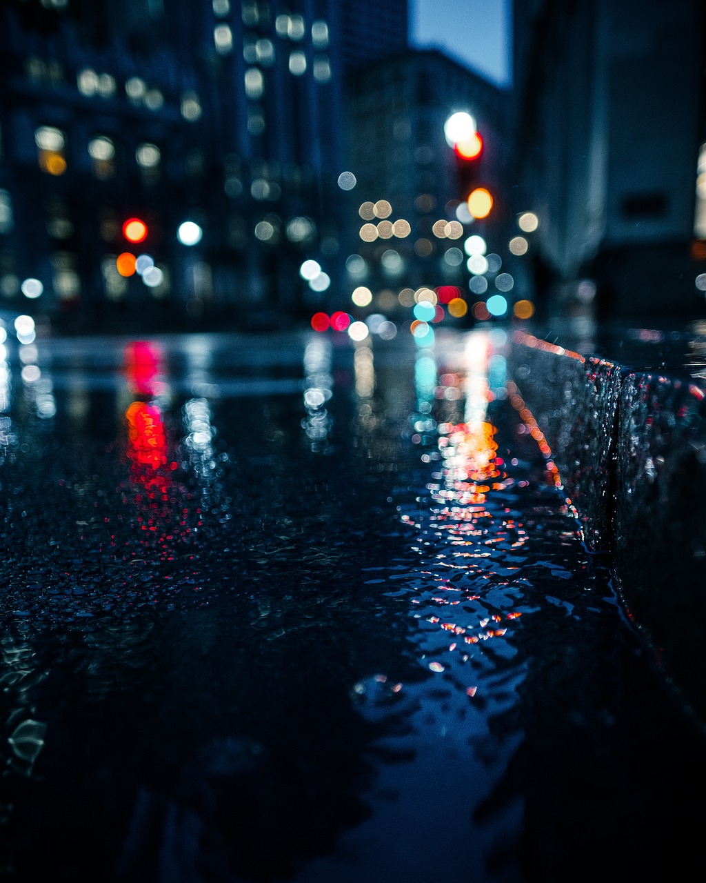 bokeh lights, wet, gutter-2592859.jpg